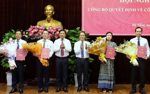 Đà Nẵng luân chuyển, điều động nhiều cán bộ chủ chốt