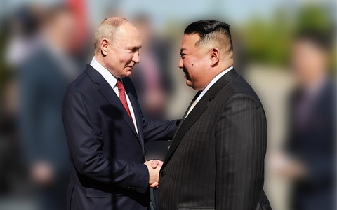 Tổng thống Nga Vladimir Putin gặp nhà lãnh đạo Triều Tiên Kim Jong Un