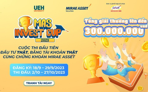 MASinvest Cup 2023: Cuộc thi dành cho sinh viên quan tâm đến thị trường tài chính