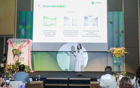 Ra mắt thương hiệu sản phẩm vệ sinh phụ nữ - Dr.Wet
