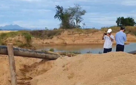 Phú Yên đề nghị truy cứu trách nhiệm hình sự doanh nghiệp khai thác cát
