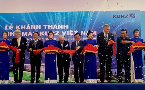 Tập đoàn Đức sản xuất 'lá phôi dập nóng' tại Bình Định