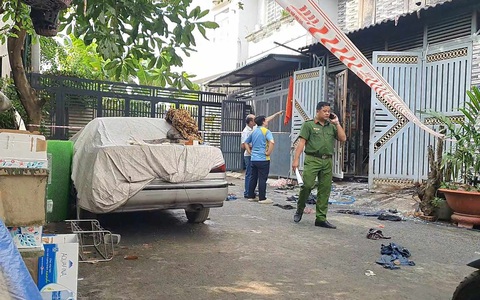 Cháy nhà ở quận 12 lúc nửa đêm, một người tử vong