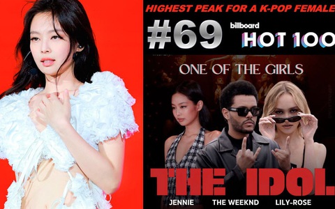 Jennie (BlackPink) trở thành Nữ nghệ sĩ solo có thứ hạng cao nhất trong lịch sử Billboard Hot 100