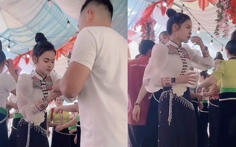 Cô gái uống rượu khôn khéo khi bị mời