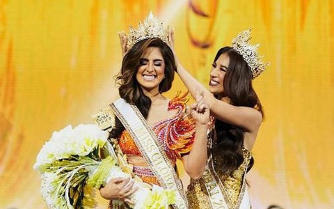 Khoảnh khắc người đẹp Puerto Rico đăng quang Miss Global 2023