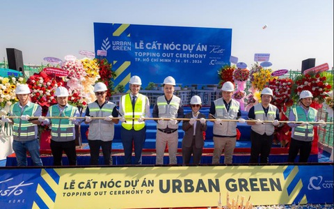 Cất nóc dự án Urban Green tại thành phố Thủ Đức