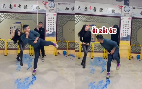 Sư phụ trổ tài nội công nhưng gặp nữ đồ đệ báo quá báo