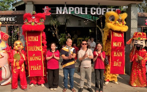 Napoli Coffee tiếp tục chào đón thành viên mới Napoli Củ Chi