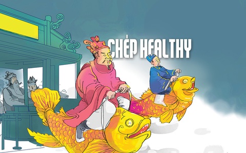 Cá chép healthy vượt trạm đăng kiểm