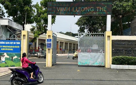 15 khoản thu trong một phiếu thu: Yêu cầu Trường tiểu học Lương Thế Vinh chấn chỉnh thu chi