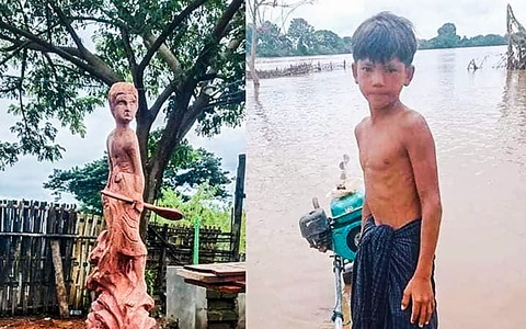 'Anh hùng nhí' 12 tuổi chèo thuyền cứu hơn 100 người trong cơn lũ