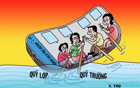 Trung bình một group phụ huynh trên Zalo