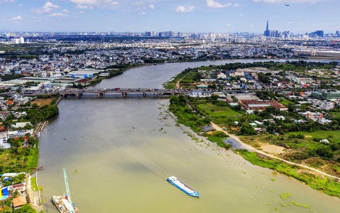 Đường 8-10 làn xe ven sông Sài Gòn ra sao?