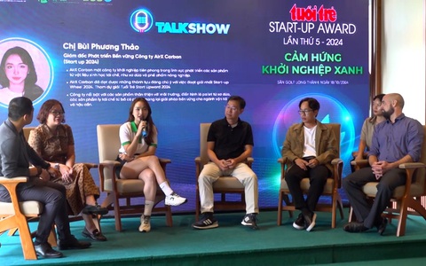 Talk show giao lưu cùng start-up ‘Định hướng khởi nghiệp xanh’