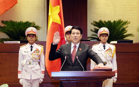Lễ tuyên thệ nhậm chức của Chủ tịch nước Lương Cường