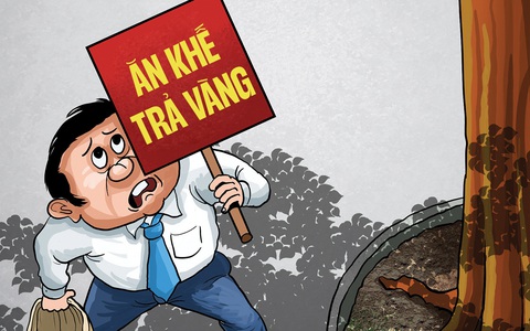 'Ăn khế trả vàng' phiên bản vé số