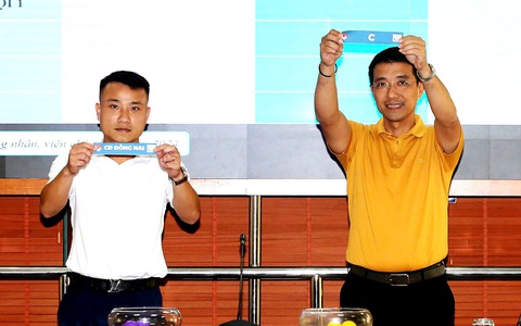 Bốc thăm, xếp lịch thi đấu chung kết Giải bóng đá công nhân, viên chức Việt Nam