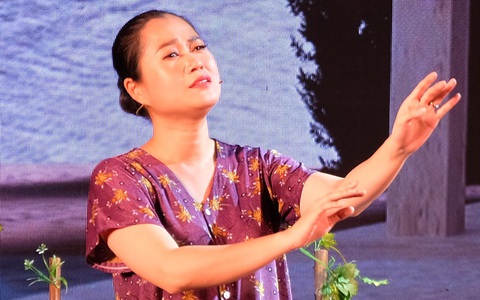 Lâm Vỹ Dạ ca cải lương trong Đứt dây tơ chùng