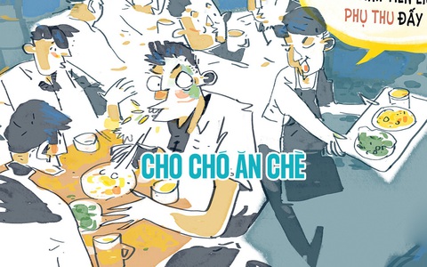 Quán nhậu phụ thu tiền 'cho chó ăn chè'