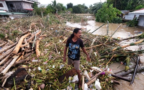 Philippines: 85 người chết, 41 người mất tích do bão Trà Mi