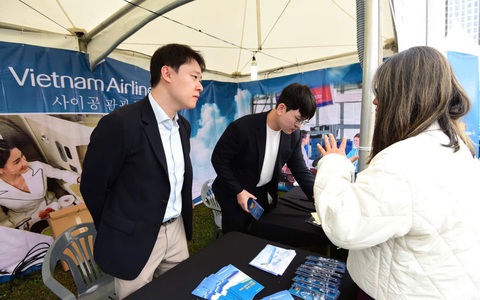 Những trải nghiệm dịch vụ vượt trội trên chuyến bay đến Hàn Quốc của Vietnam Airlines