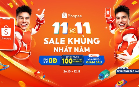Chương trình ‘11.11 Sale khủng nhất năm’ mang đến mang đến loạt ưu đãi độc quyền