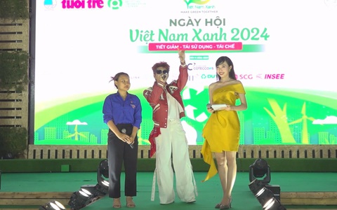 Bữa tiệc âm nhạc đặc sắc tại Ngày hội Việt Nam Xanh