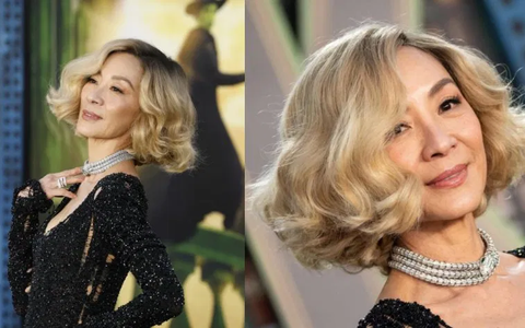 Dương Tử Quỳnh gây choáng với mái tóc vàng rực giống Marilyn Monroe