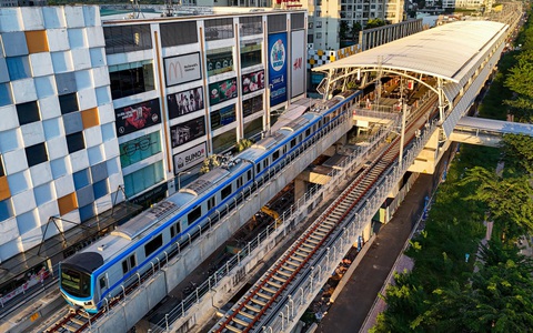 Metro số 1 chạy thử nghiệm 100% công suất như vận hành thương mại