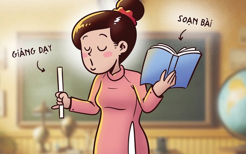 Nghề giáo trong tưởng tượng và thực tế