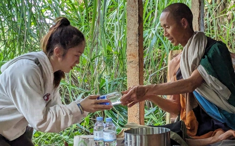 Ông Minh Tuệ thông báo dừng đi khất thực