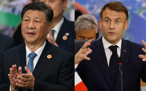 Ông Tập Cận Bình và ông Macron trao đổi thẳng thắn về chiến sự Ukraine
