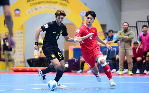 Việt Nam thắng Malaysia ở Giải futsal Đông Nam Á 2024