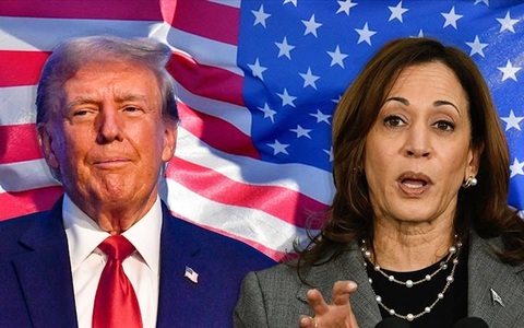 Bầu cử Tổng thống Mỹ: Ông Trump và bà Harris bám đuổi sít sao