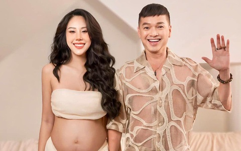 Chân dung bạn gái kém 37 tuổi vừa sinh con cho Quang Minh