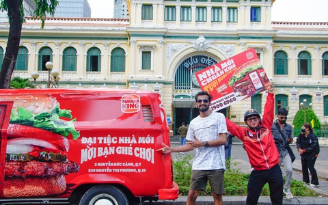 Burger King tiếp cận khách hàng Việt với ‘chuẩn king’ không chất bảo quản