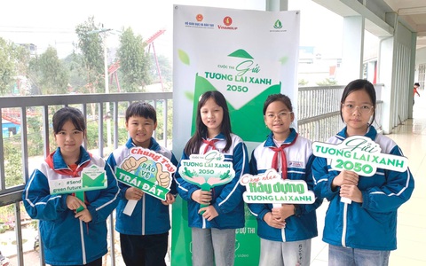 Phát động cuộc thi ‘Gửi tương lai xanh 2050’ - lan tỏa thông điệp xanh cho thế hệ tương lai