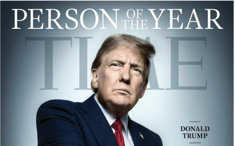 Ông Trump lần 2 được Time bình chọn là 'Nhân vật của năm'