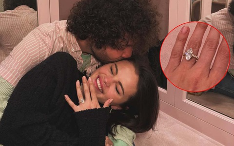 Selena Gomez thông báo tin vui, khoe nhẫn kim cương 'khủng'