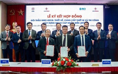 Công bố đối tác làm tuyến cáp ngầm kéo điện ra Côn Đảo