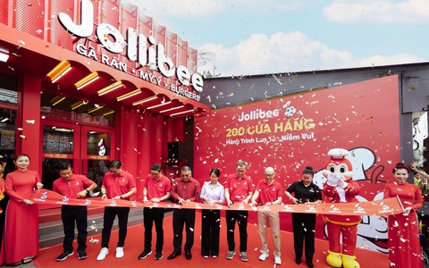 Jollibee đạt mốc 200 cửa hàng tại thị trường Việt Nam
