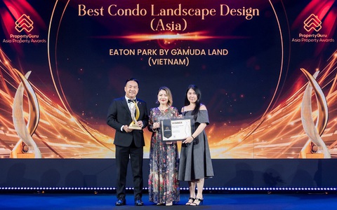 Eaton Park đạt 2 giải thưởng bất động sản châu Á 2024