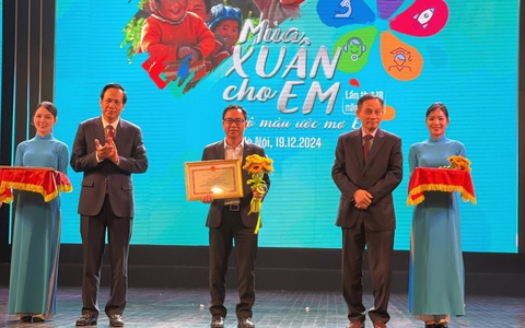 Quỹ Vì cuộc sống tươi đẹp được trao bằng khen của Bộ Lao động - Thương binh và Xã hội