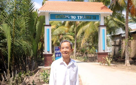 Học trò làm Đường 20 Tháng 11 tặng thầy cô