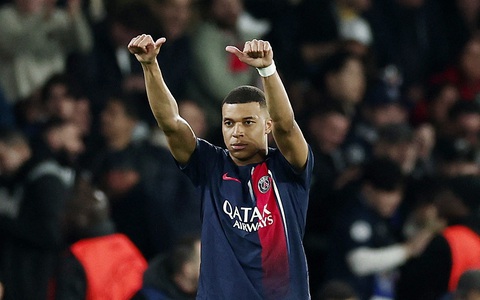Mbappe tỏa sáng đưa PSG tiến gần vé vào tứ kết Champions League