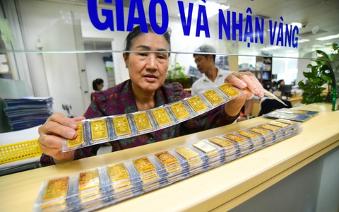 Giá vàng miếng SJC bị đẩy lên cao trước ngày vía Thần Tài