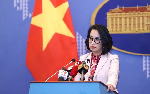 Việt Nam lên tiếng về hoạt động của tàu Trung Quốc ở bãi Tư Chính