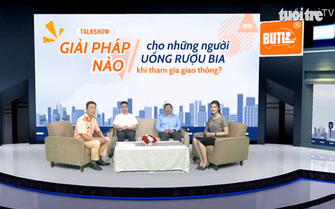 Tọa đàm trực tuyến: 'Giải pháp nào cho những người uống rượu bia khi tham gia giao thông?'