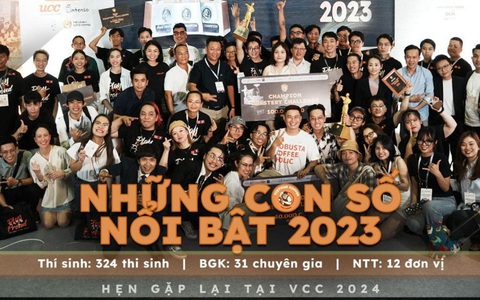 Các thương hiệu lớn đồng hành giải đấu barista Vietnam Coffee Challenge